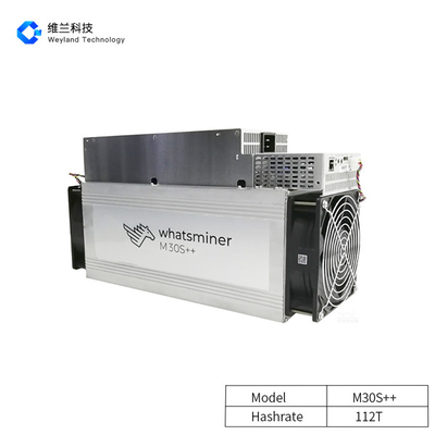 MicroBT Whatsminer Bitcoin Miner M30S++ 112T 34W/T Hash Power King
