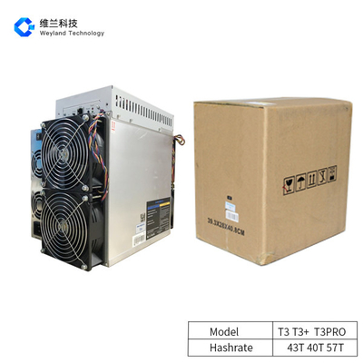 T3+ T3 PRO Metal Asic BTC Miners Innosilicon T3 50t SHA256 Algorithm