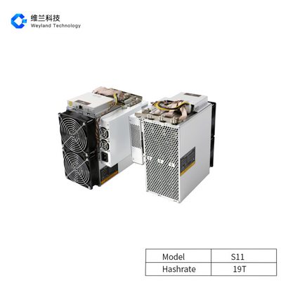 S11 19Th/S  Antminer BTC Miner SHA 256 Algorithm Metal material