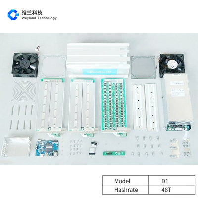 D1 Microb Whatsminer DCR Asic Miner 48TH/s 16nm FinFET Compact Chip