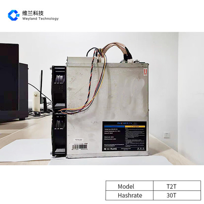 Second Hand Innosilicon T2t 30T/S  Unilateral Row With Dual Fans