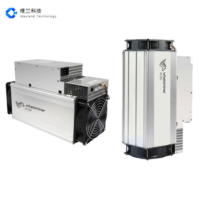 M21S 52T Whatsminer Bitcoin Miner 60W/T 3120W SHA-256 Algorithm