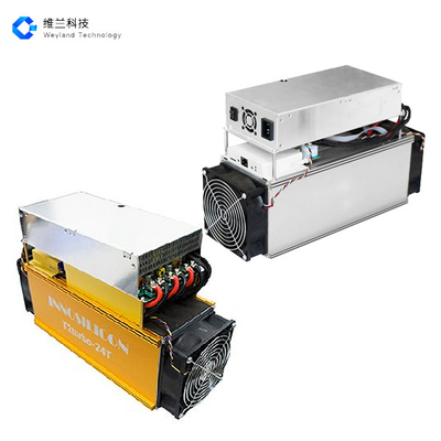 T2 Turbo 24T Innosilicon Bitcoin Miner 10nm Chip 2 Cooling Fans