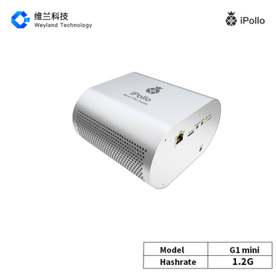120W IPollo Asic BTC Miners G1 Mini Grin Miner 2.5kg Cuckatoo32
