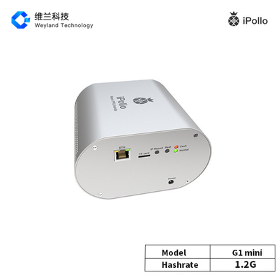 G1 Mini Mining Machine 1.2G IPollo Grin Miner 78*148*158mm