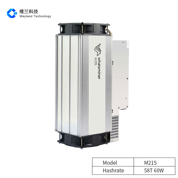 M21S 58T/S Whatsminer Bitcoin Miner , 60W BCH Mining Machine