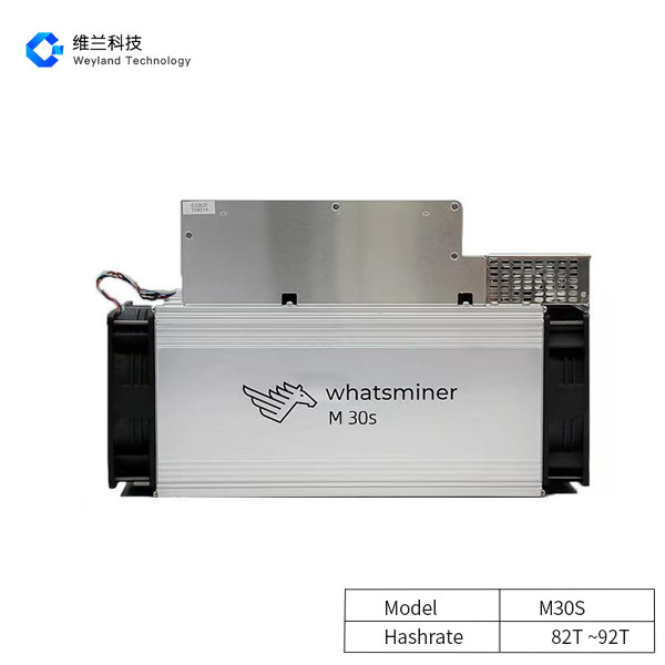 SHA-256 Asic BTC Miners , Whatsminer M30s 88th 86T 84T Crypto Miner Machine