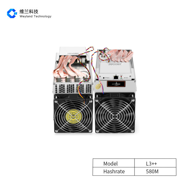 TSMC28NM Litecoin LTC Bitmain Antminer L3++   580MH/S SCRYPT Algorithm