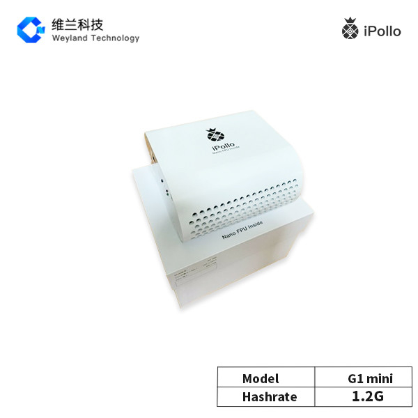 120W IPollo Asic BTC Miners G1 Mini Grin Miner 2.5kg Cuckatoo32